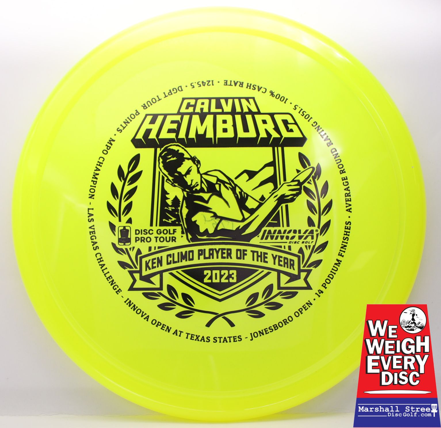 Gummy Champion Rhyno, Calvin Heimburg '23 KCPOTY • Marshall Street Disc